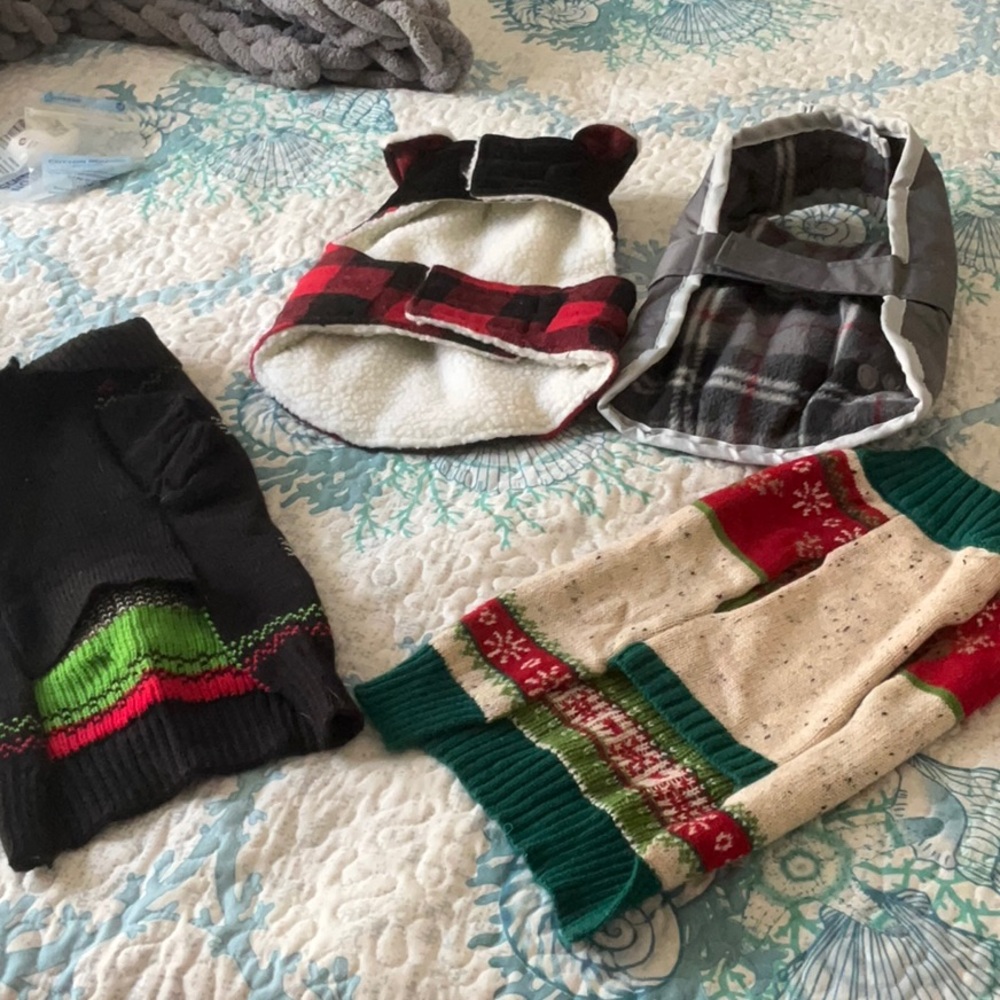 Festive Dog Sweater Collection - Picture 2 of 2